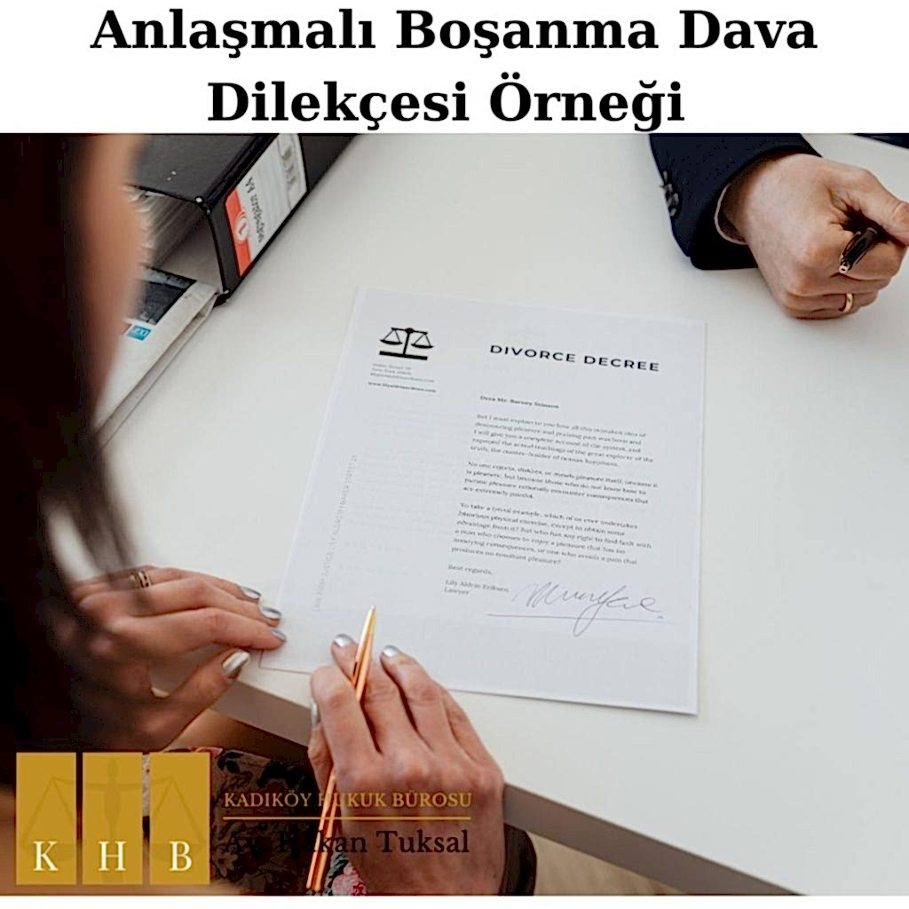 Anlaşmalı Boşanma Dava Dilekçesi Örneği
