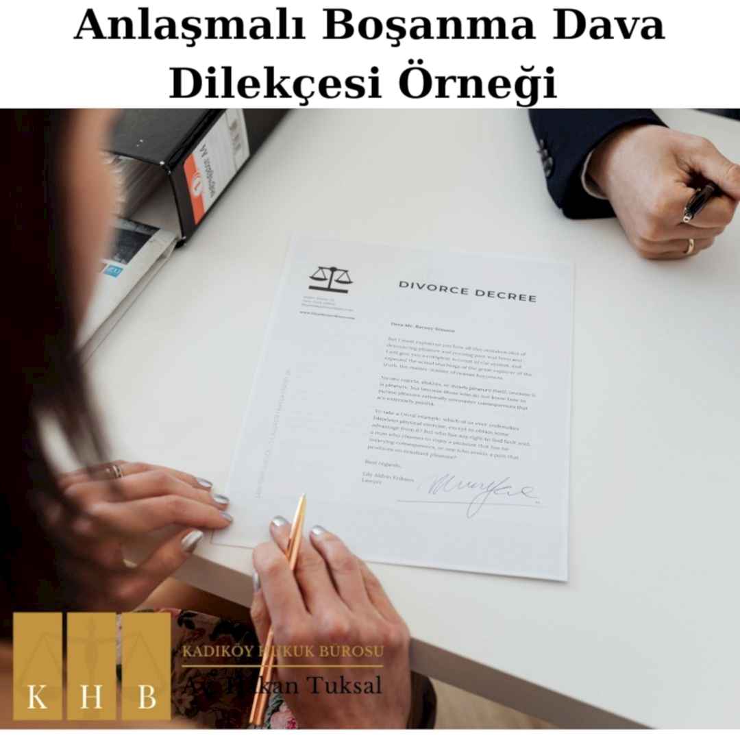 Anlaşmalı Boşanma Dava Dilekçesi Örneği